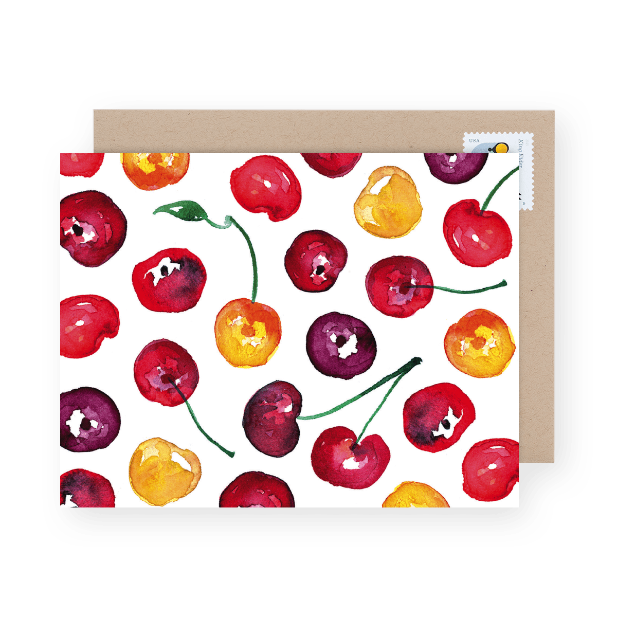 Cherries Watercolor