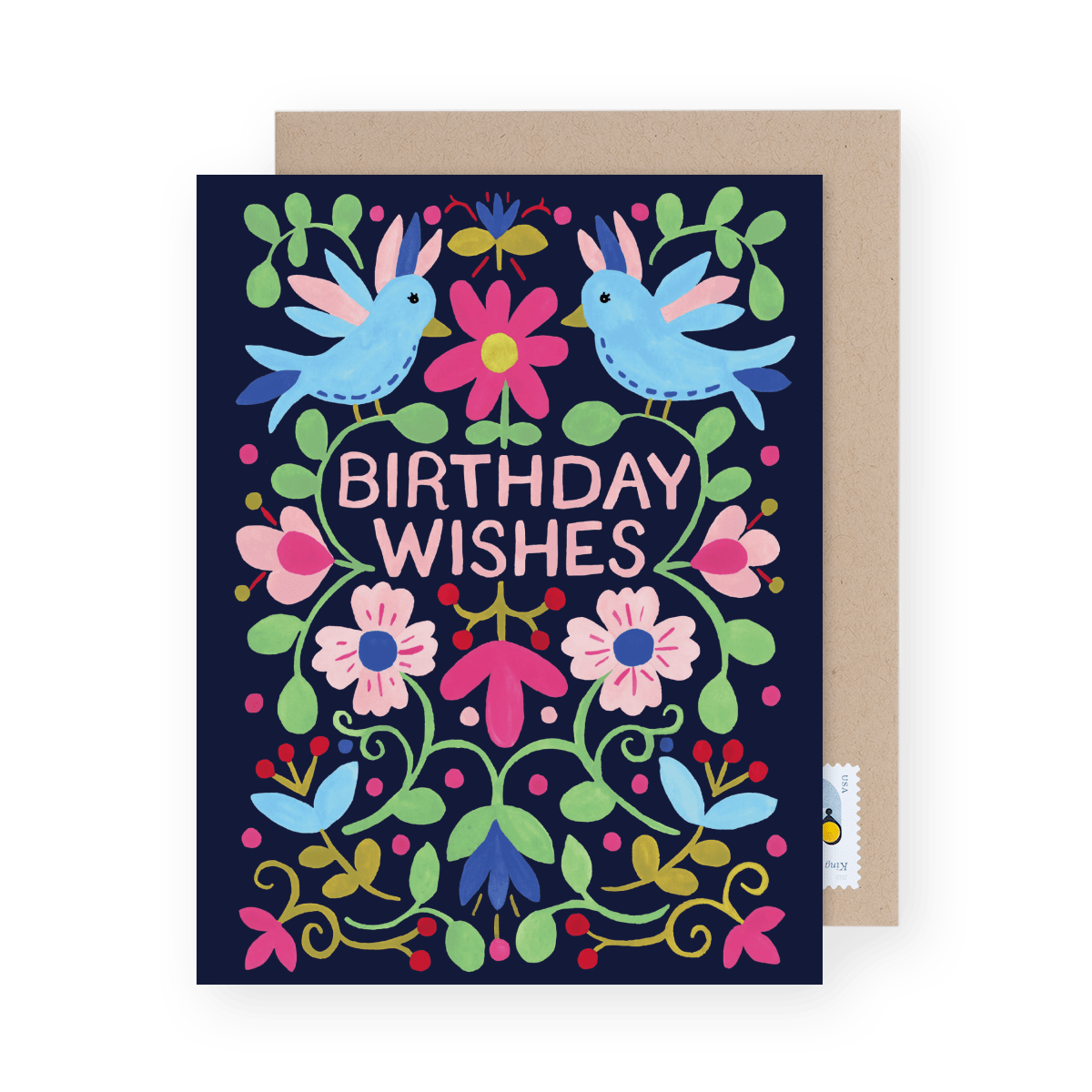 Folksy Bird Birthday