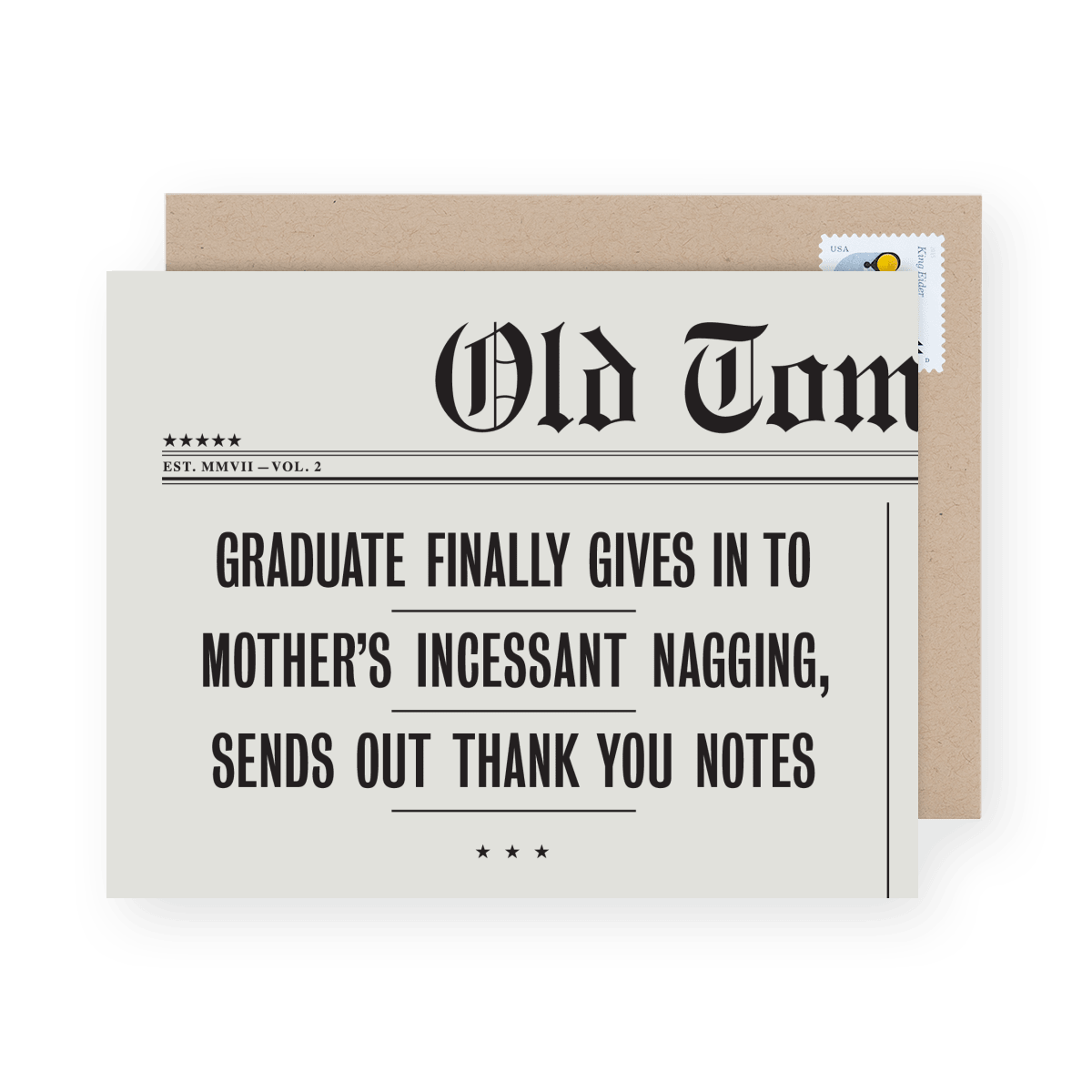 Graduate Thank You