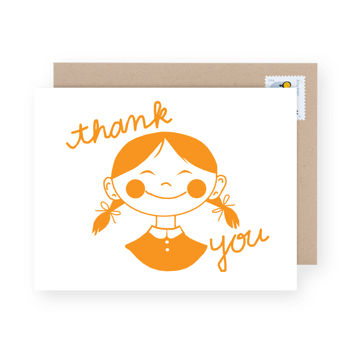 Orange Girl Thank You