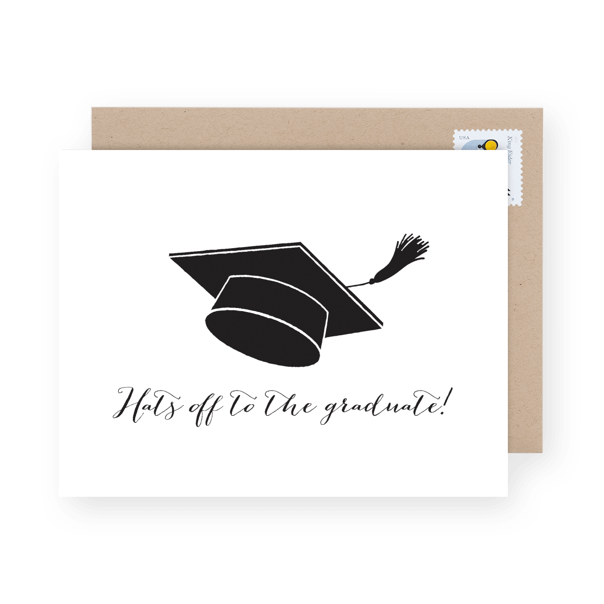 Hats off to the graduate!