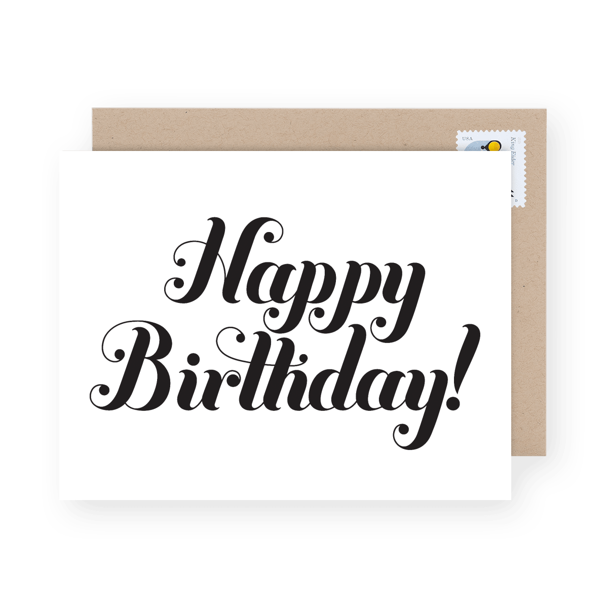 Simple Happy Birthday!