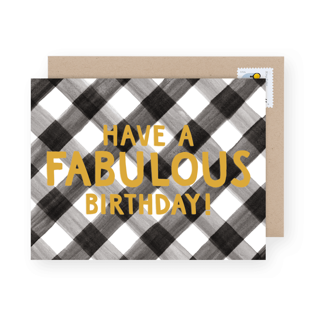 Fabulous Gingham Birthday