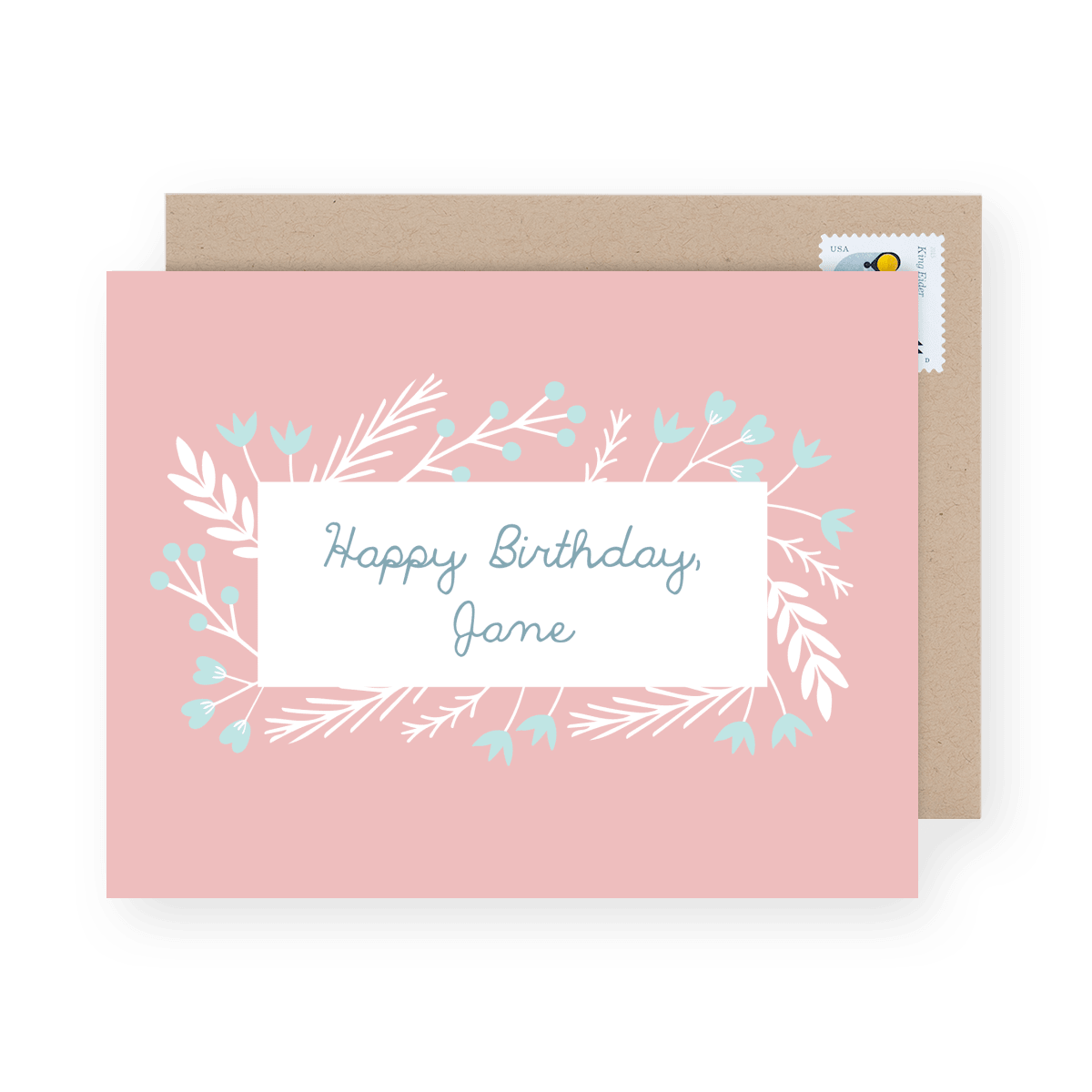 Pastel Floral Birthday