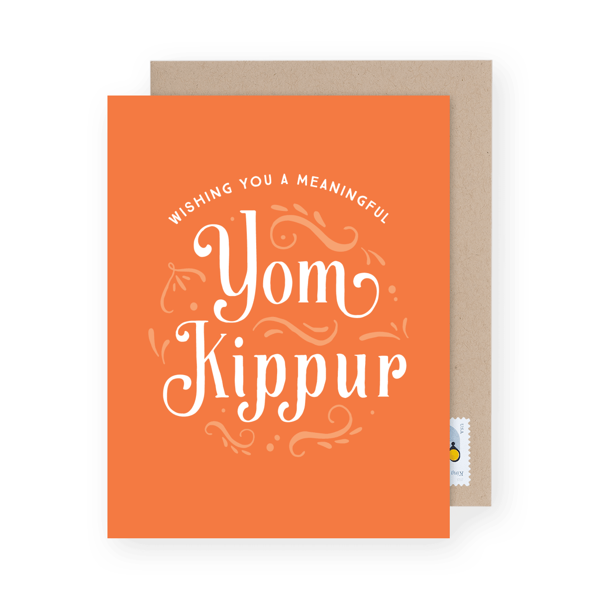 Orange Deco Yom Kippur
