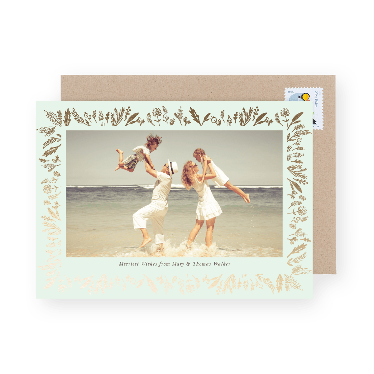 Winter Botanical Frame