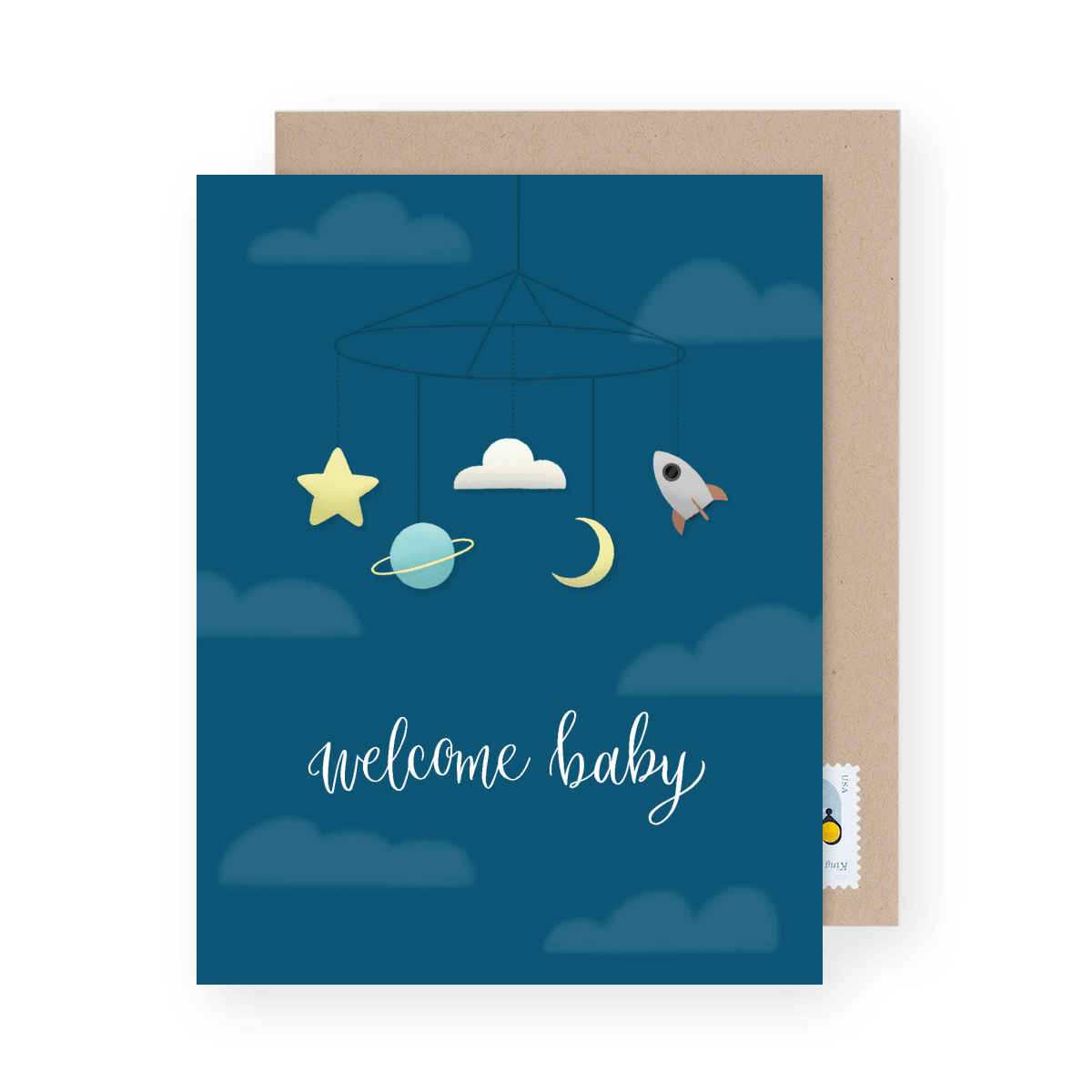 Welcome Baby Blue