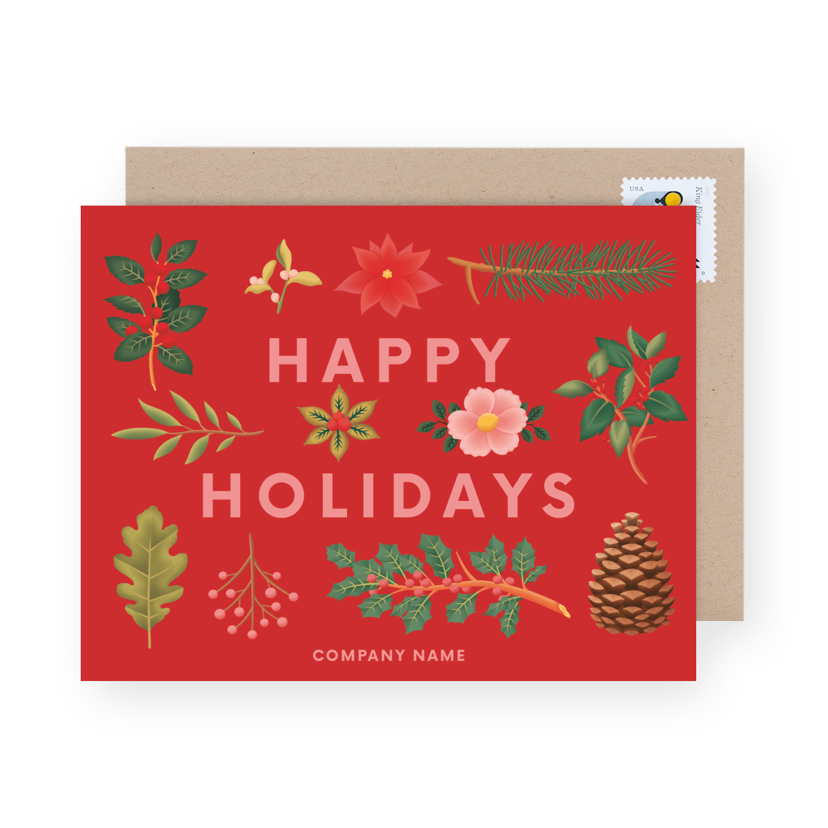 Red Holiday Botanicals