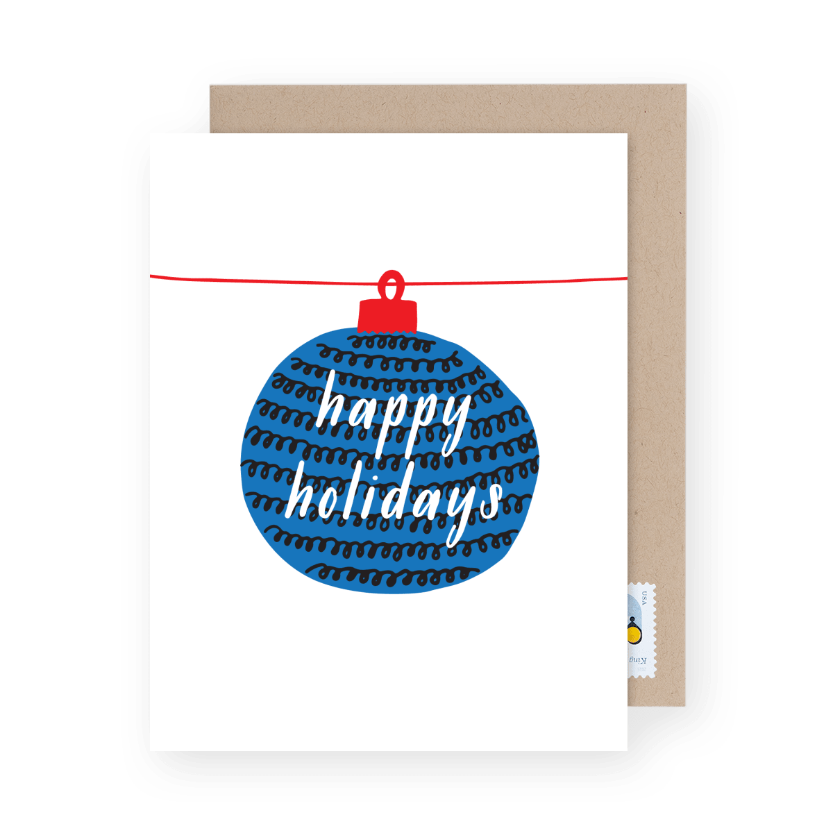 Happy Holidays Ornament 