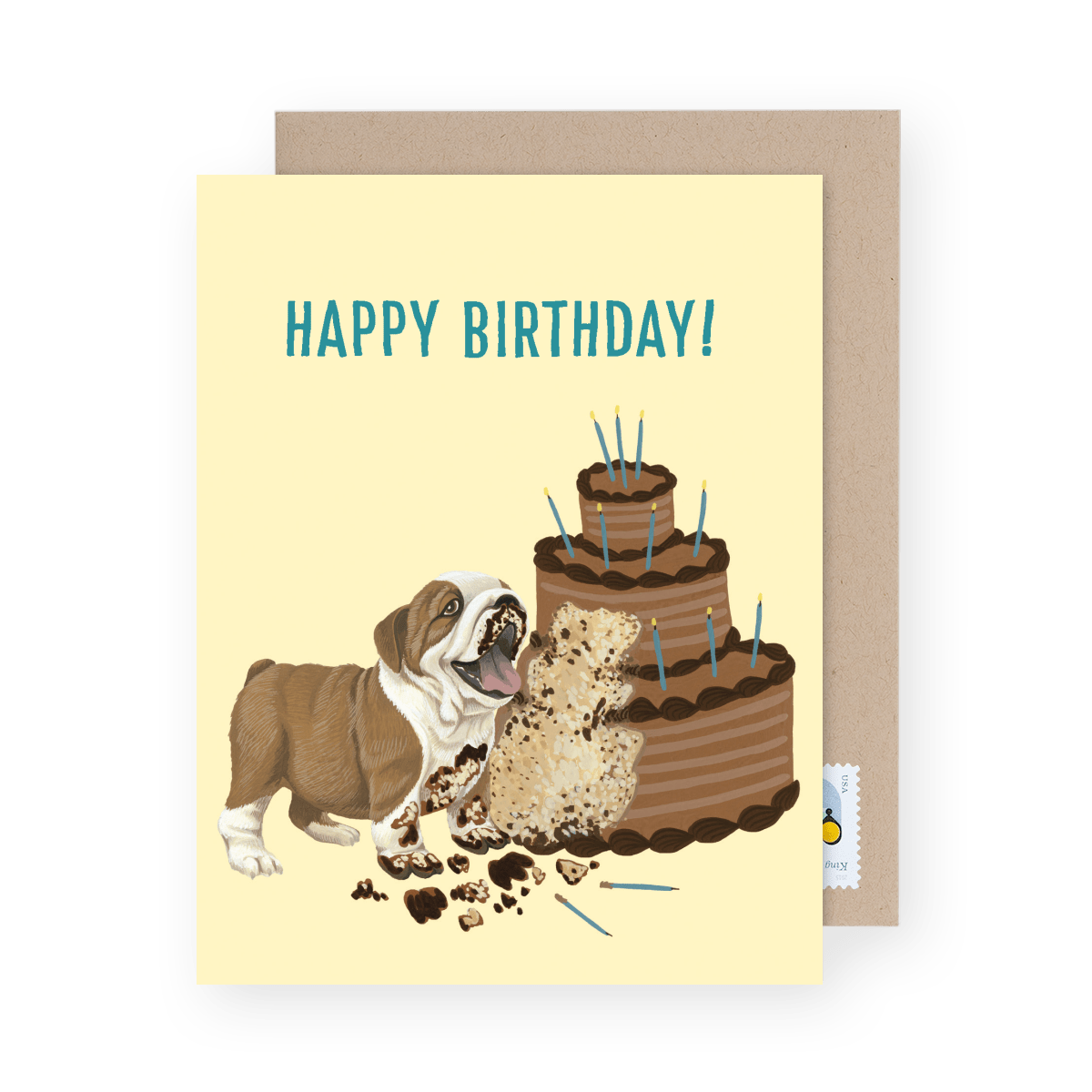 Bulldog Cake