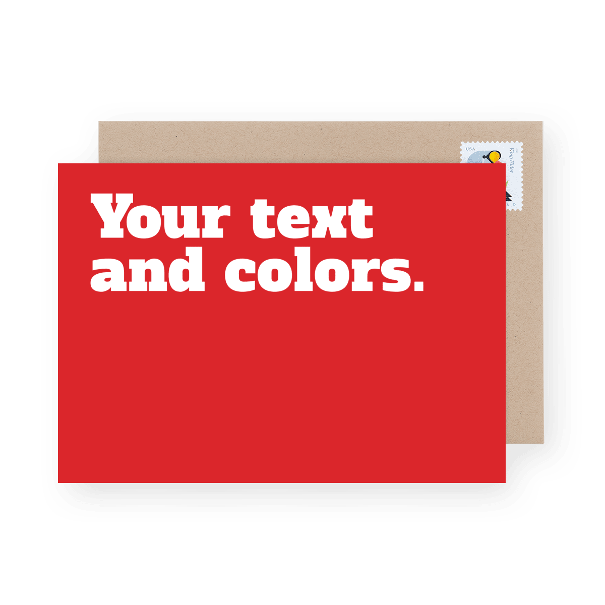 Your Text And Colors Serif