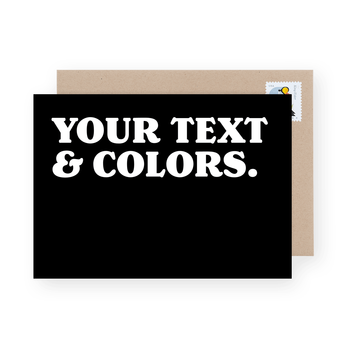 Your Text And Colors Bold