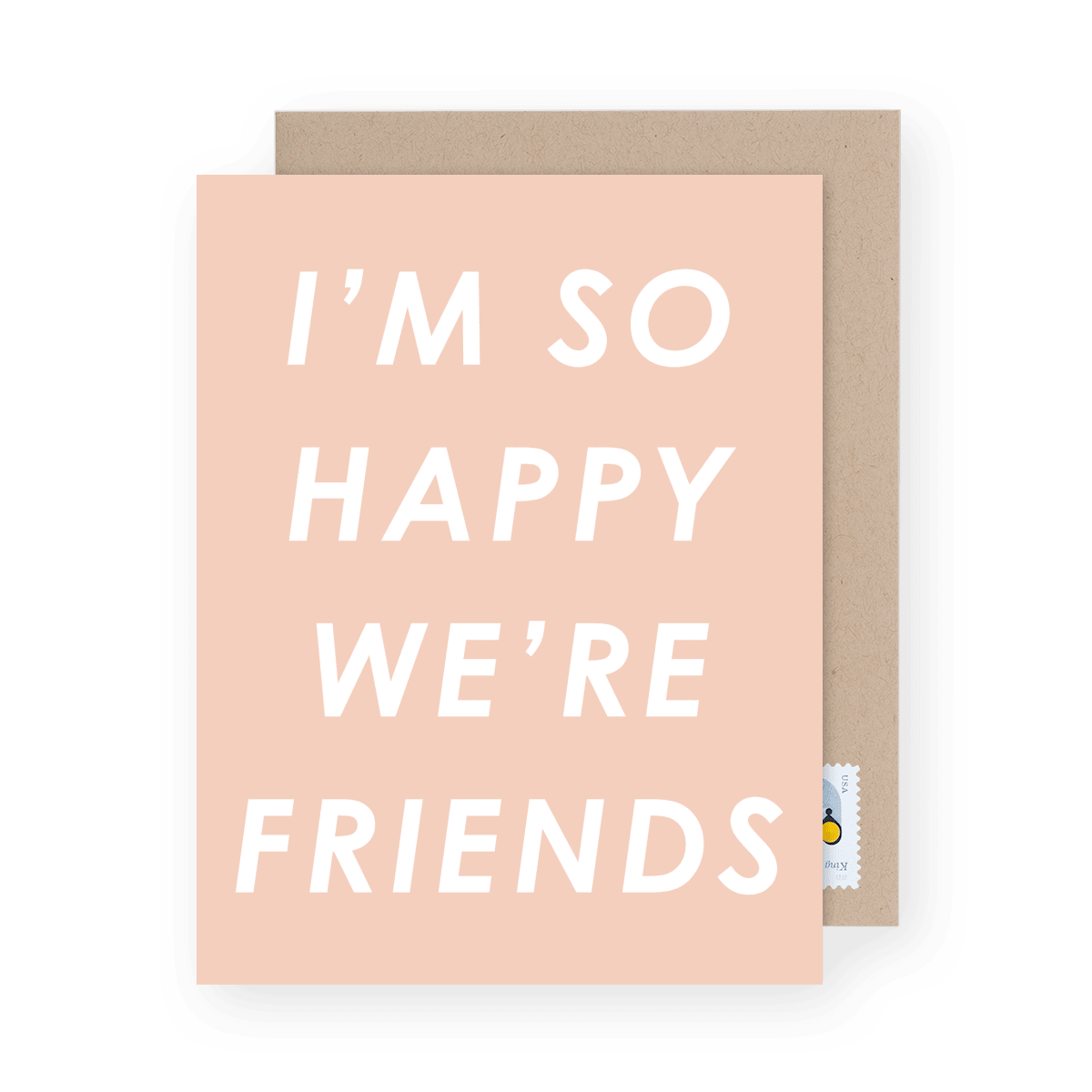 So Happy We're Friends
