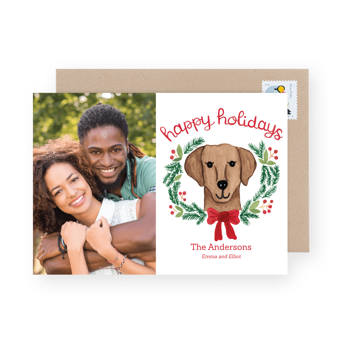 Holiday Chocolate Lab