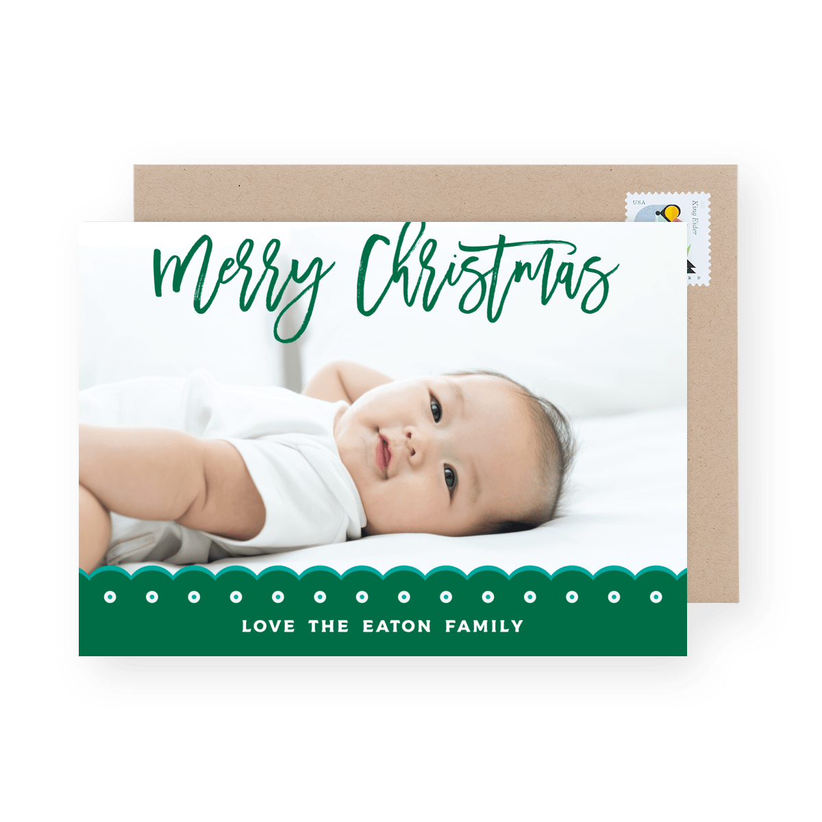 Green Holiday Lace