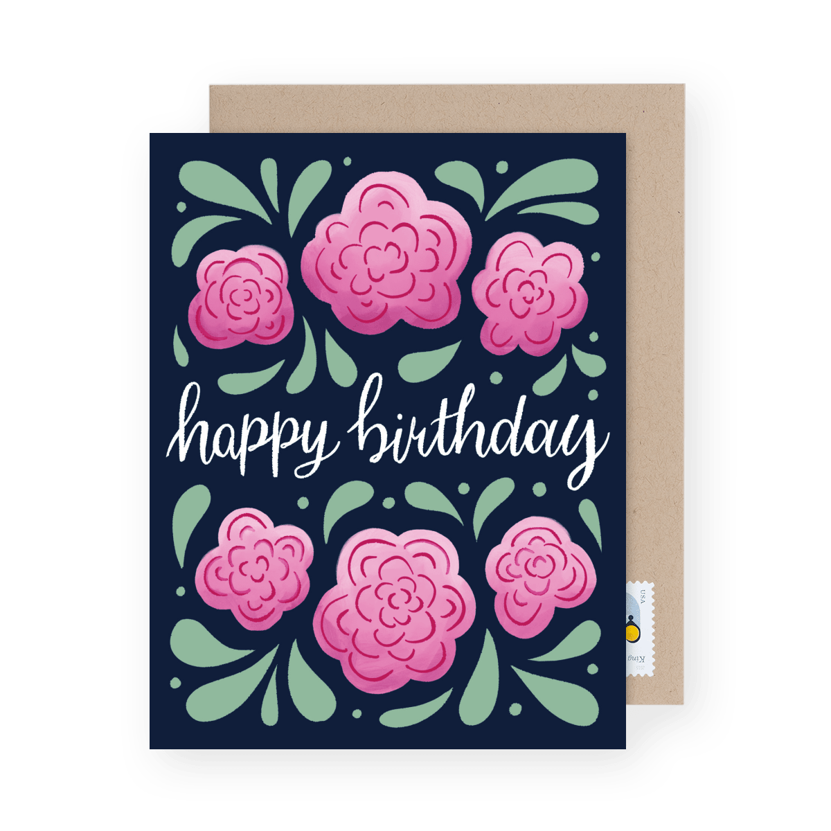 Birthday Rose Burst