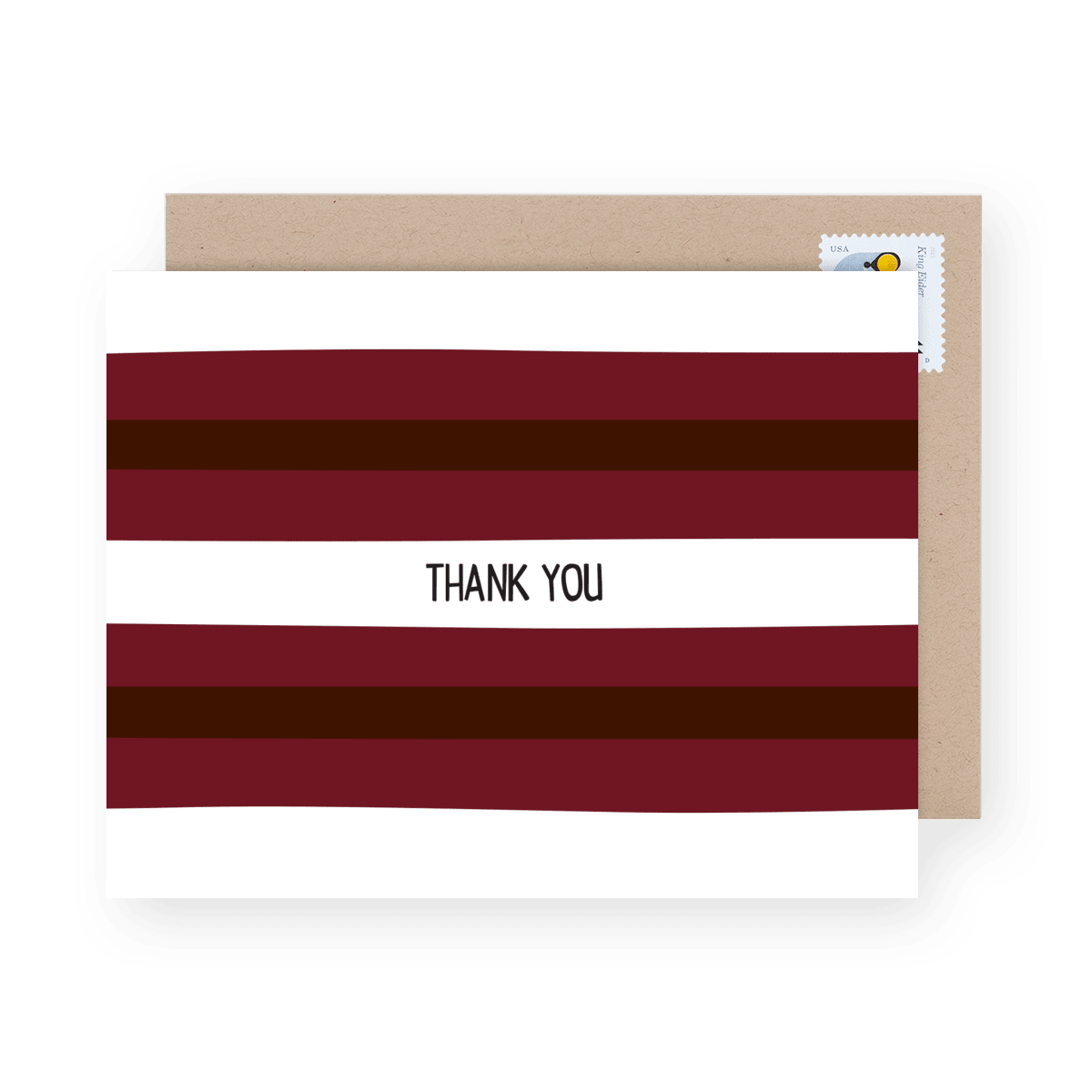 Thank You Burgundy