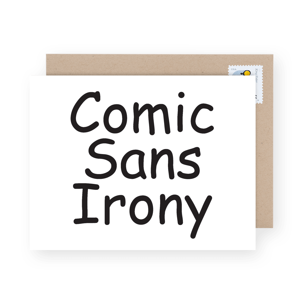 Comic Sans Irony
