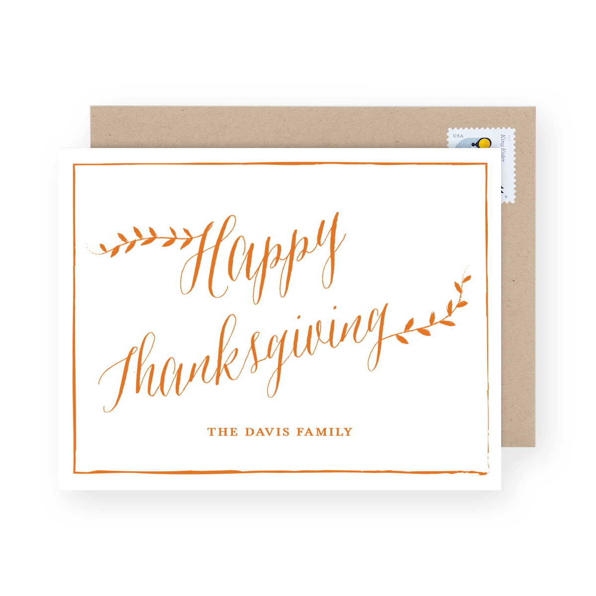 Thanksgiving Calligraphy