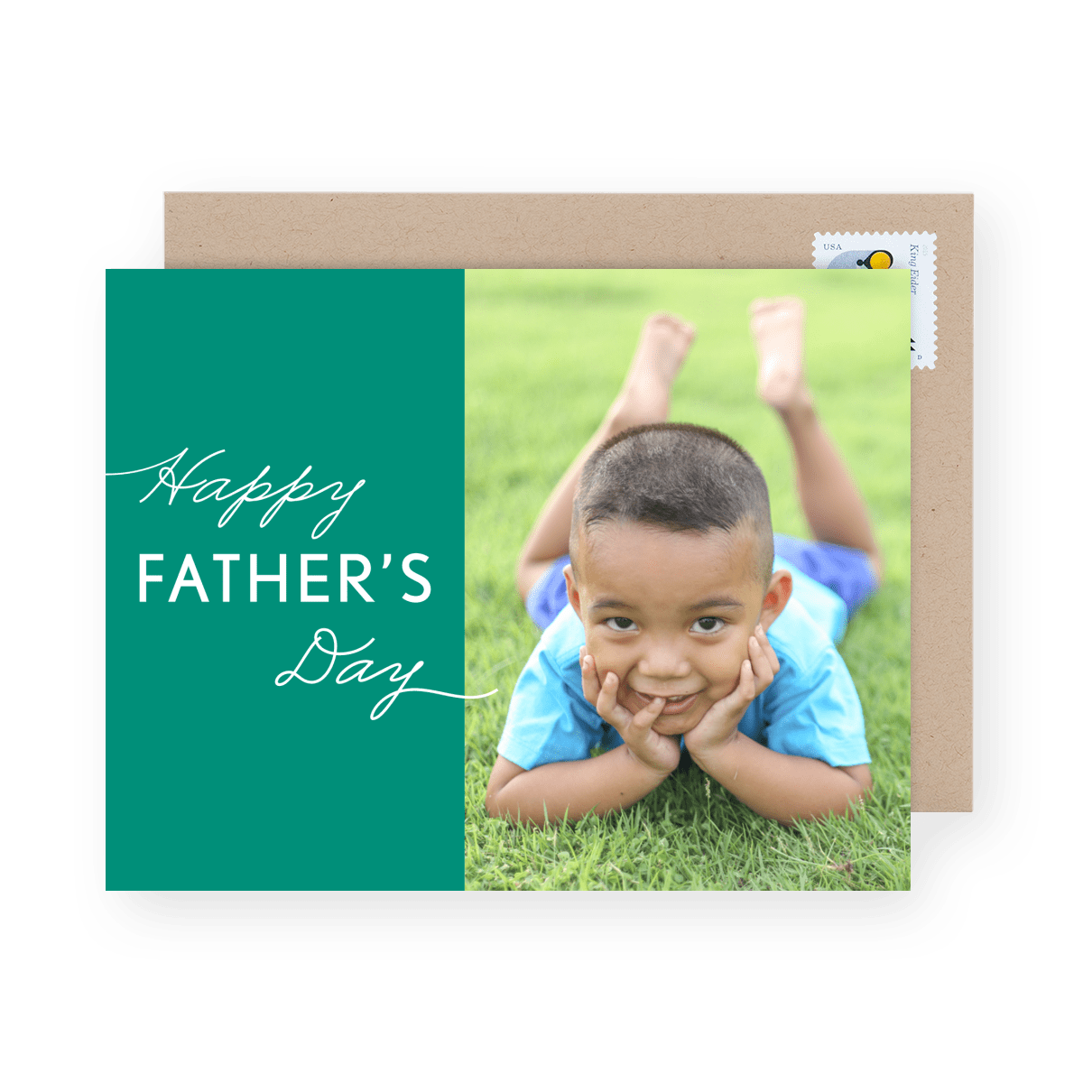 Simple Green Fathers Day