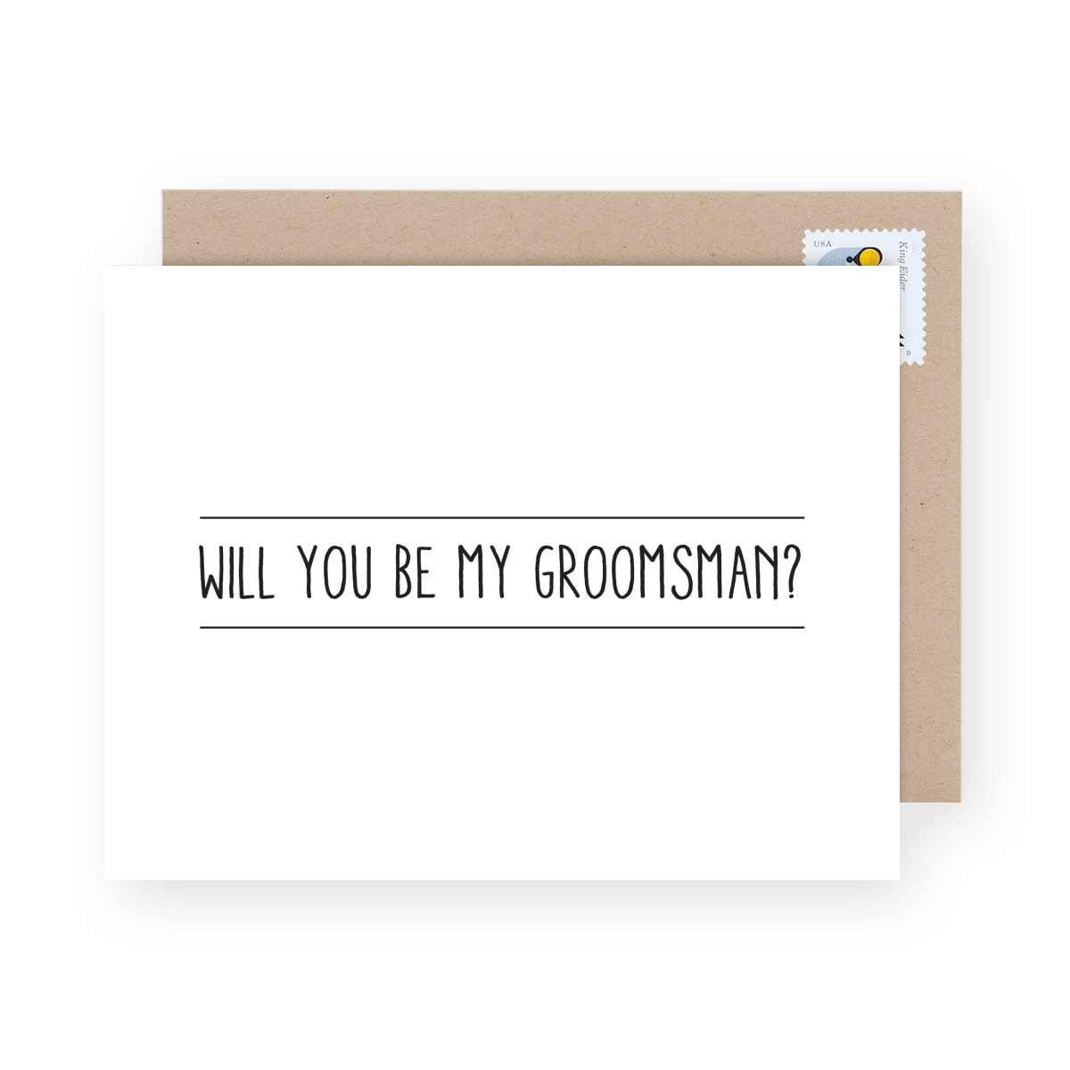 Simple Groomsman
