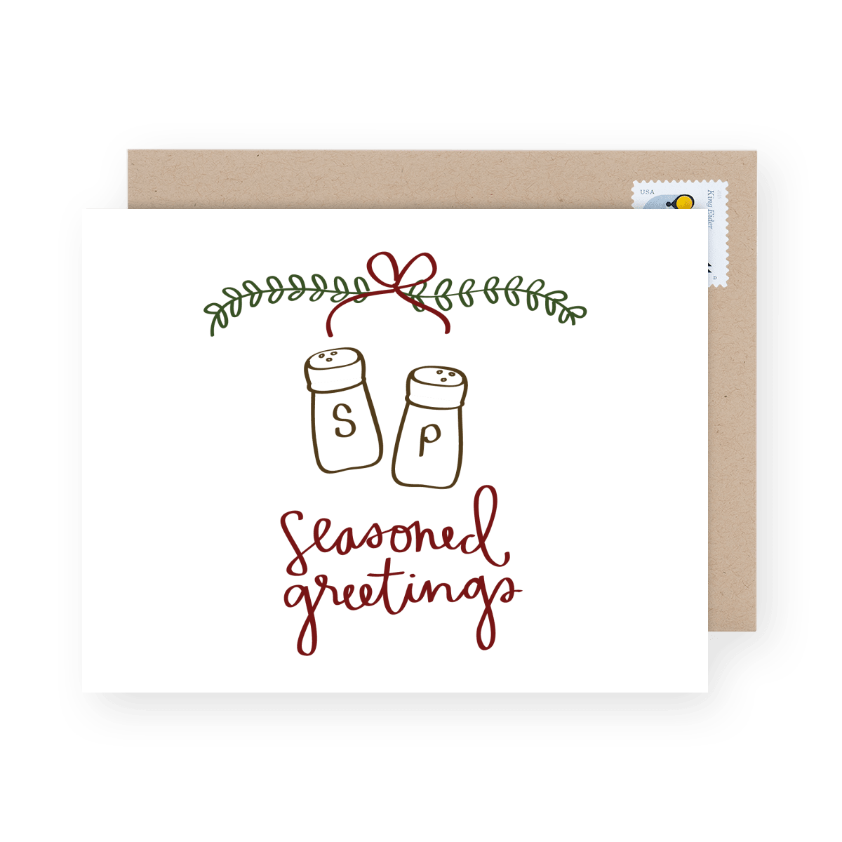 Seasoned Greetings Holiday Card