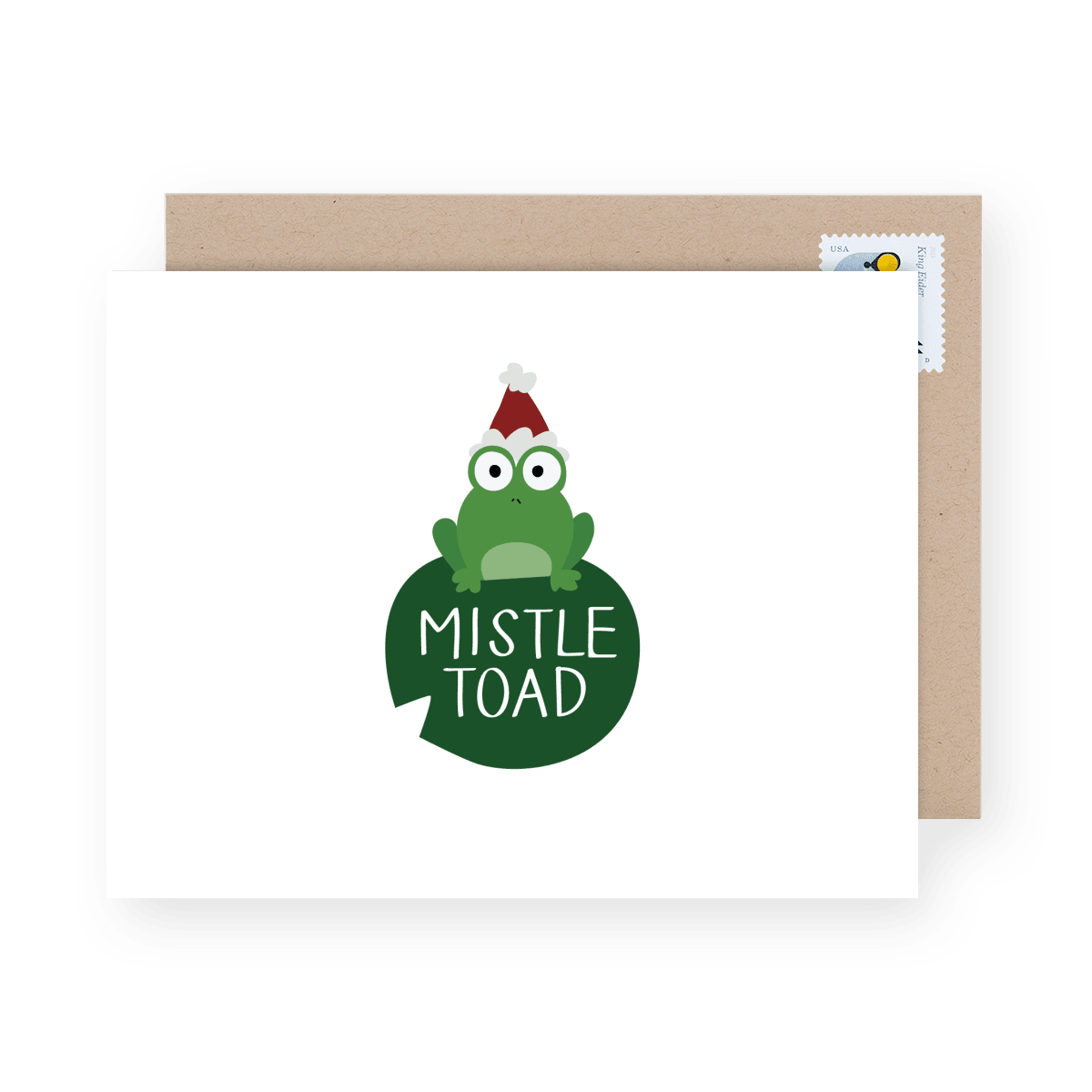 Mistle Toad Holiday Card