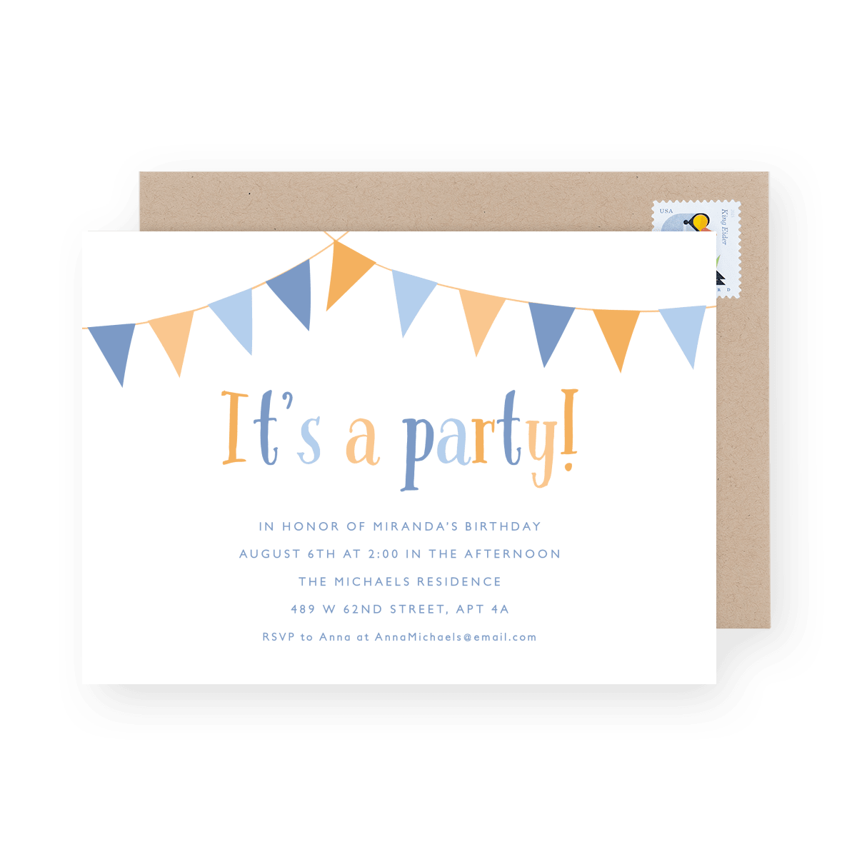 Party Banner Invite