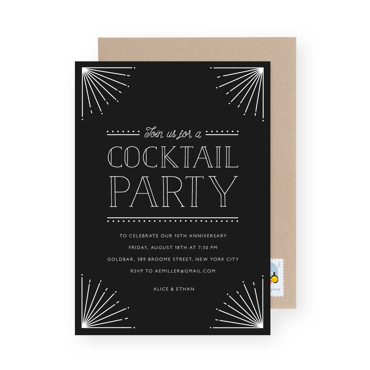 Art Deco Cocktail Party 