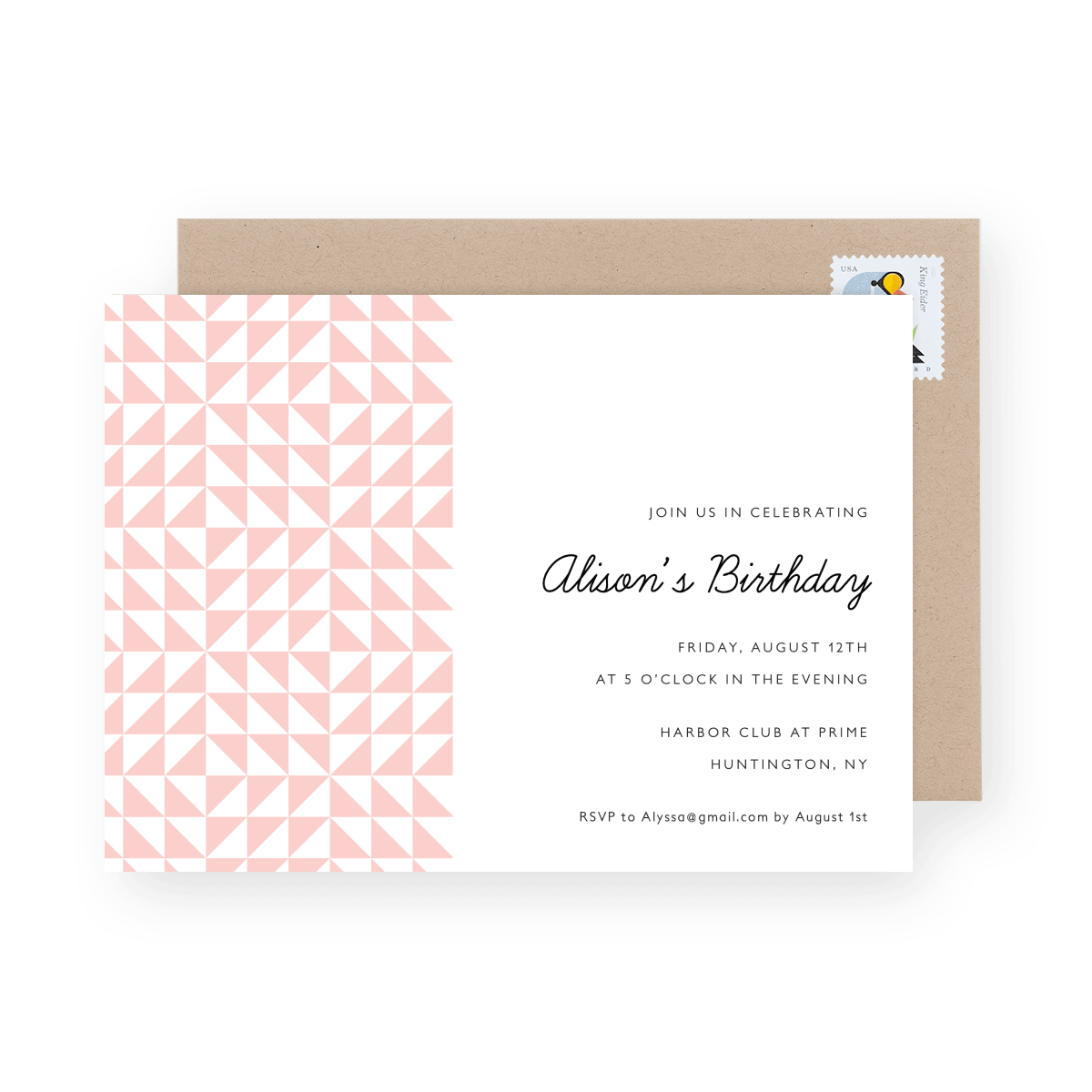 Blush Triangles