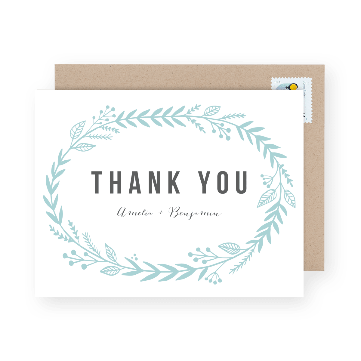 Blue Laurel Thank You