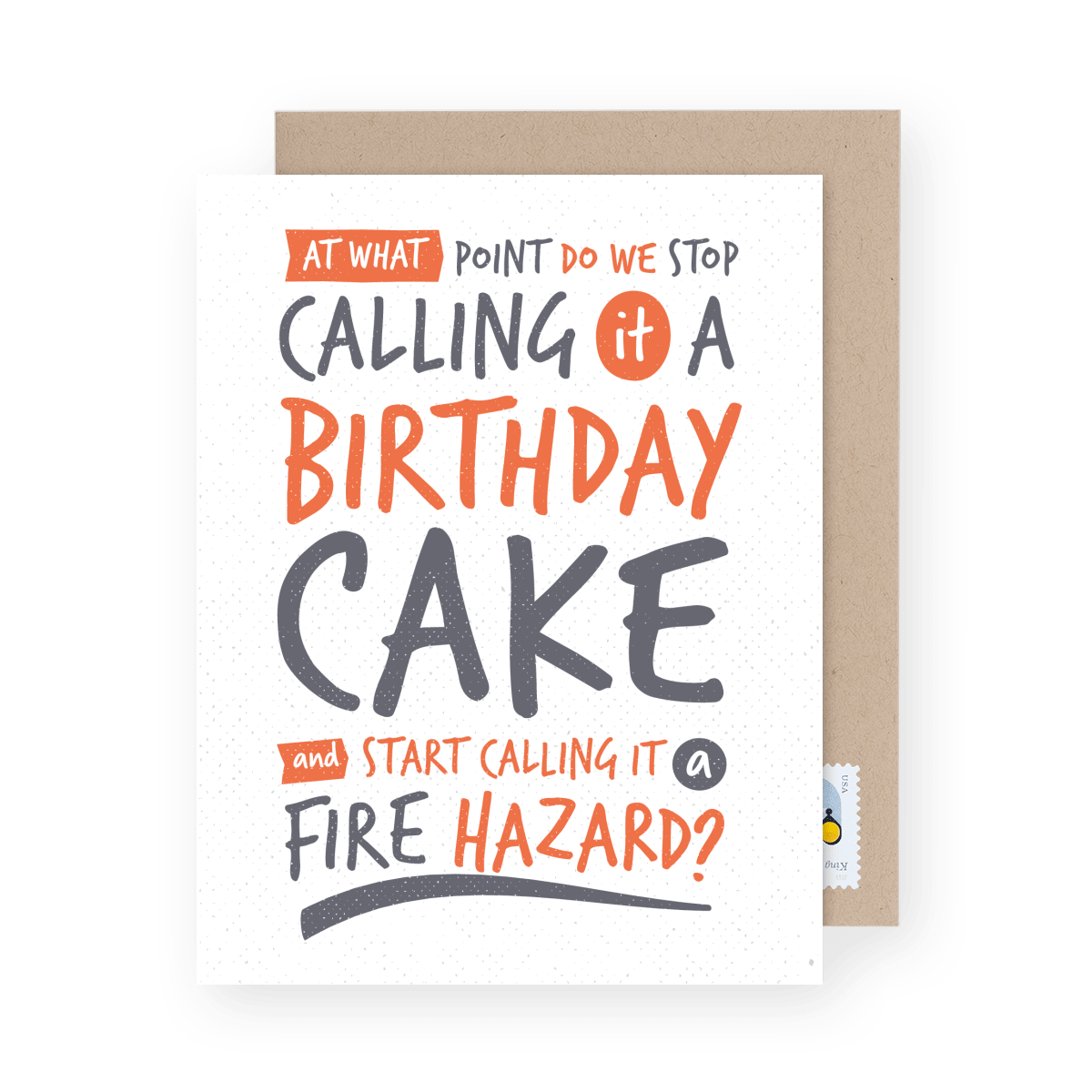 Cake Fire Hazard