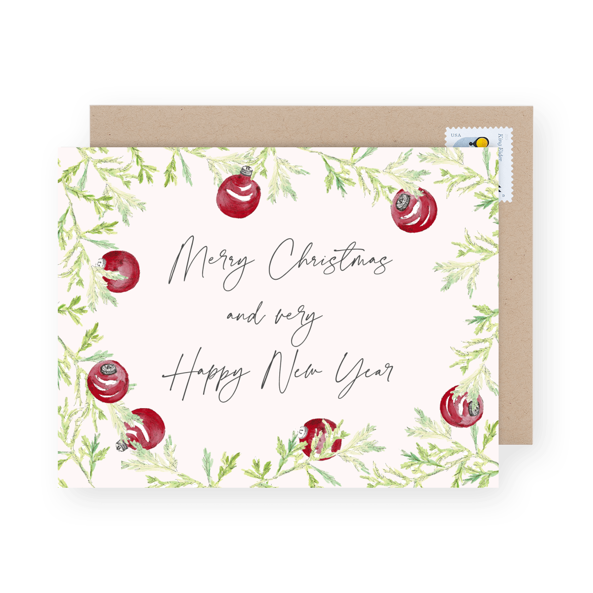 Evergreen Merry Christmas