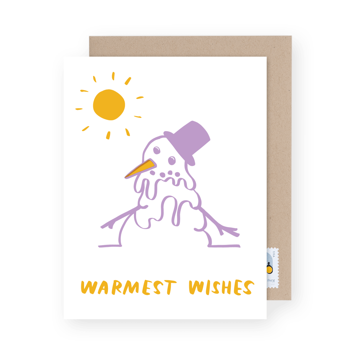 Warmest Wishes Snowman