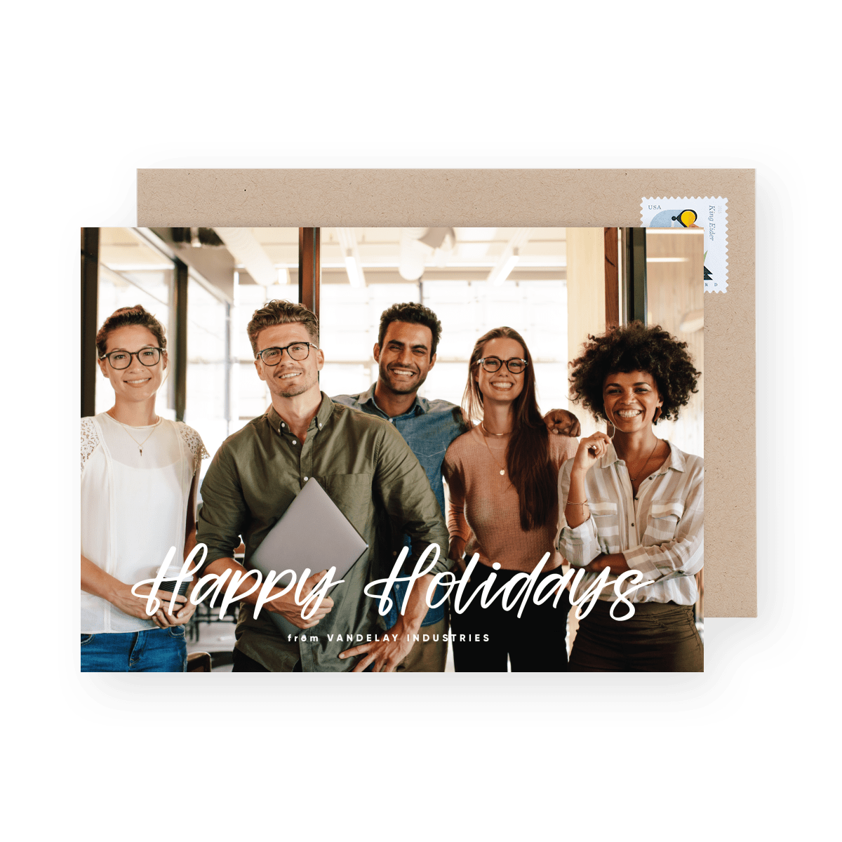 Simple Business Holiday Greeting