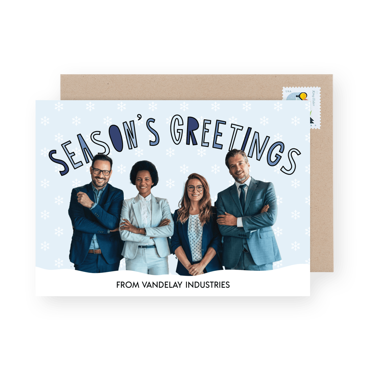 Snowy Cutout Business