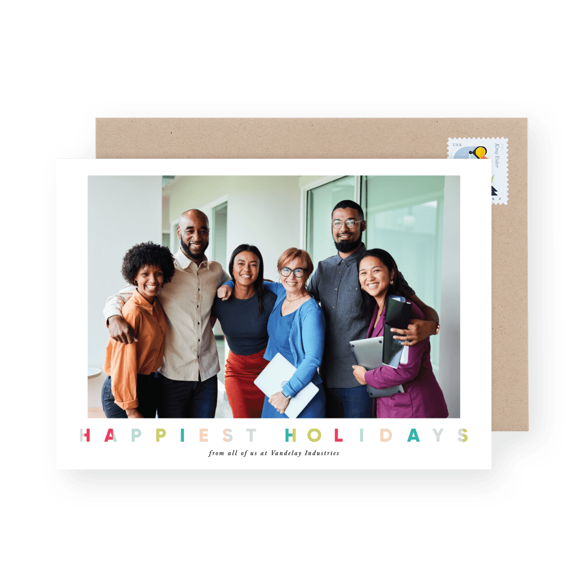 Colorful Holiday Business Greetings