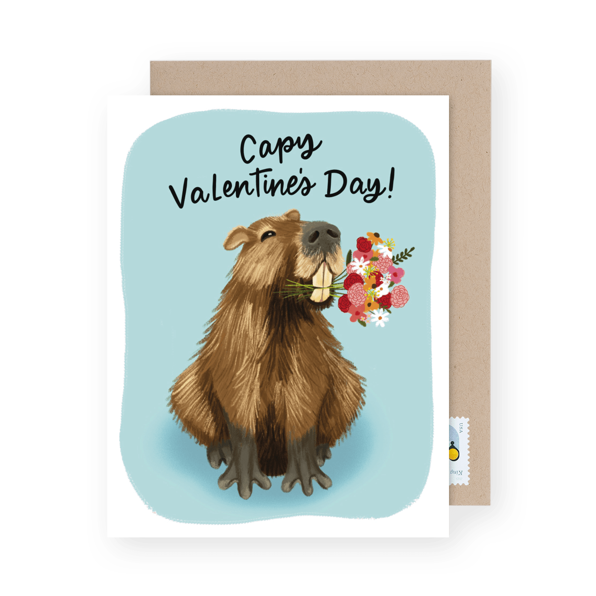 Capybara Valentine