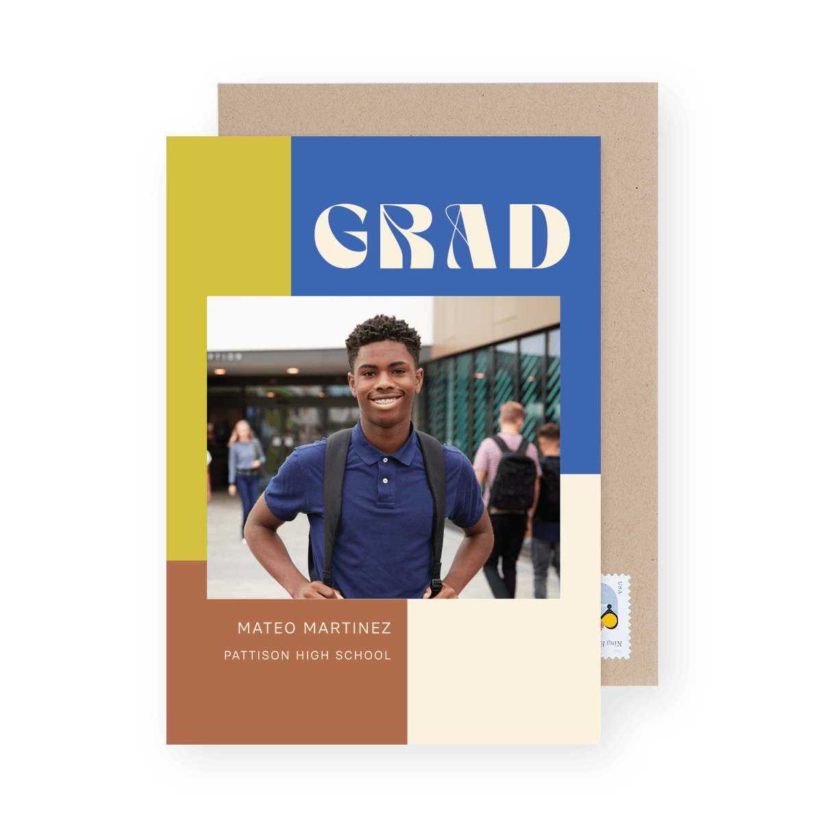 Color Block Grad
