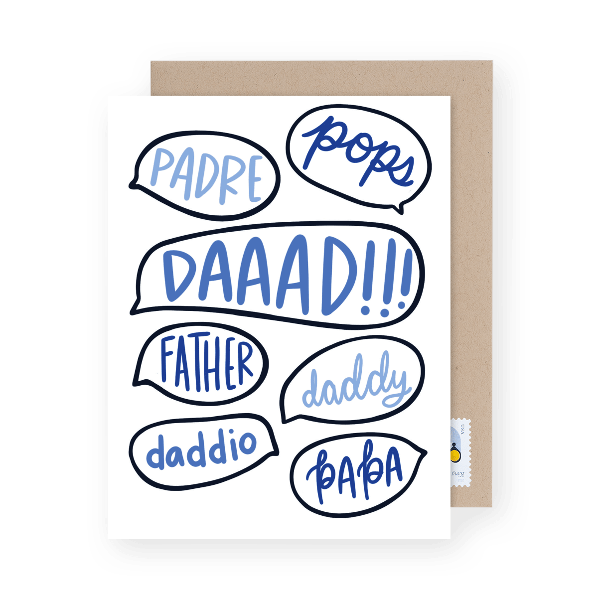 Dad Speech Bubbles
