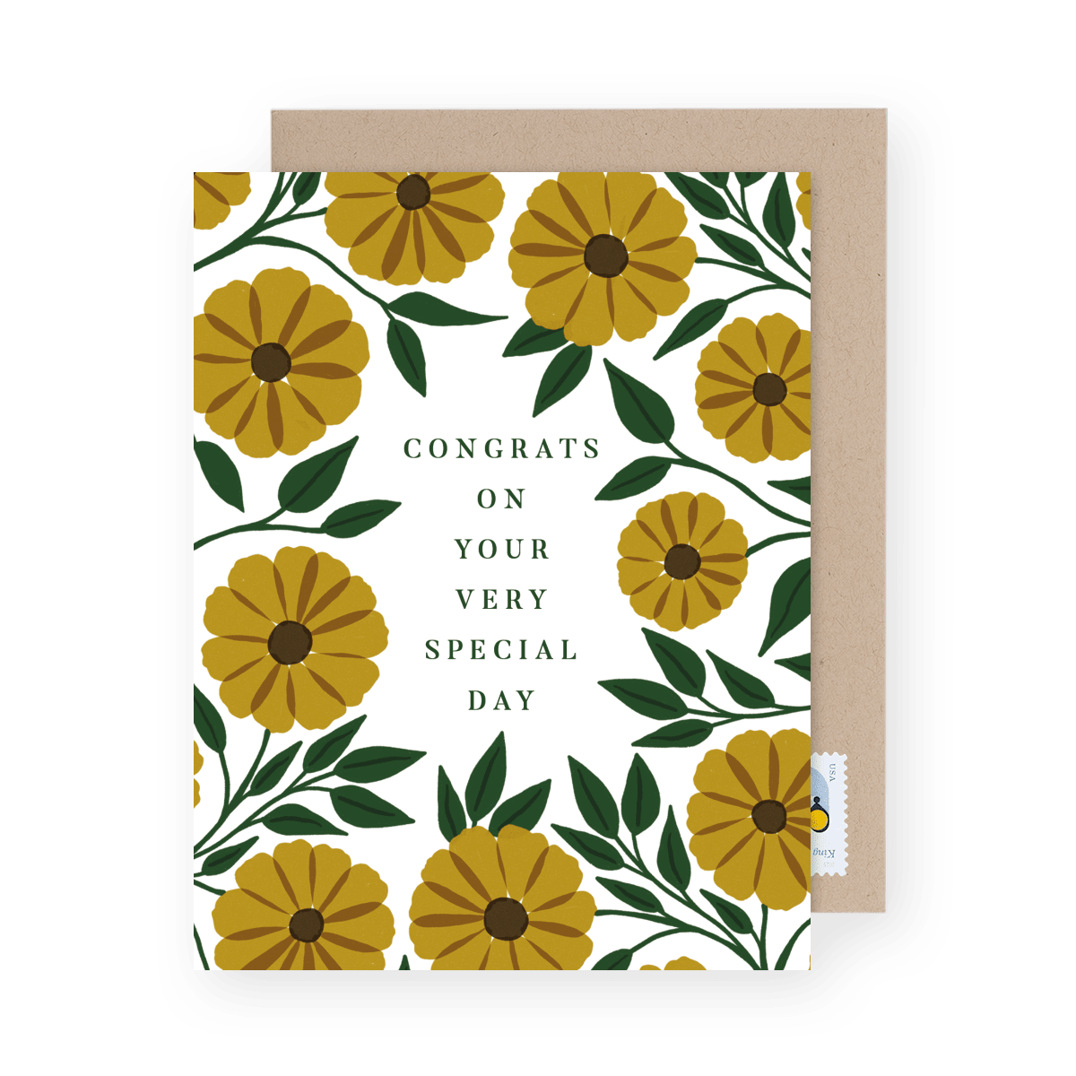 Yellow Floral Special Day