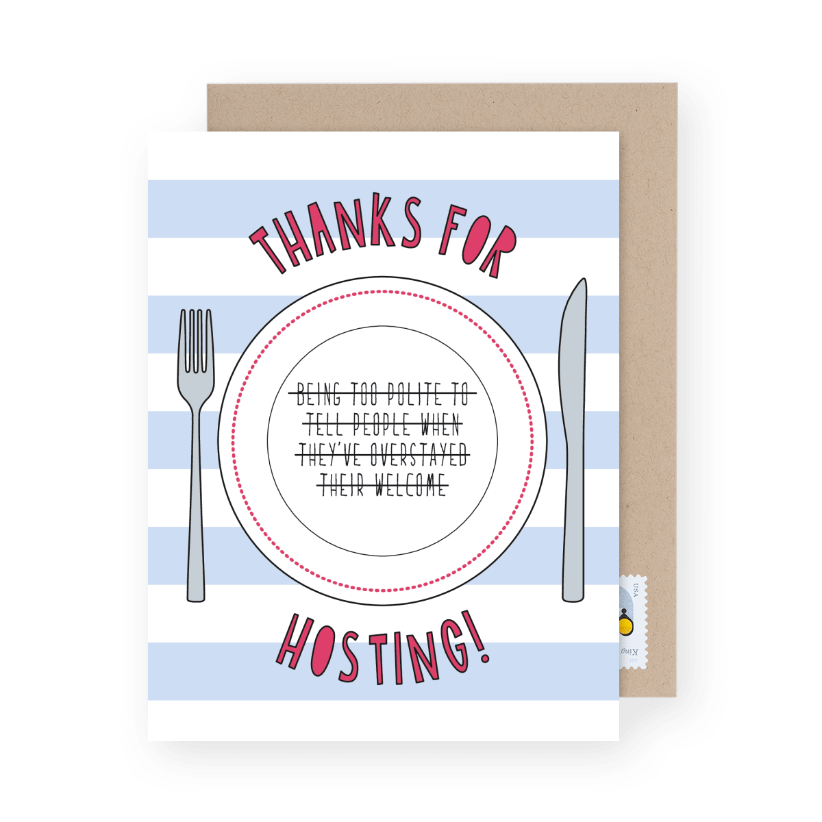 Thanks For Hosting Dinner