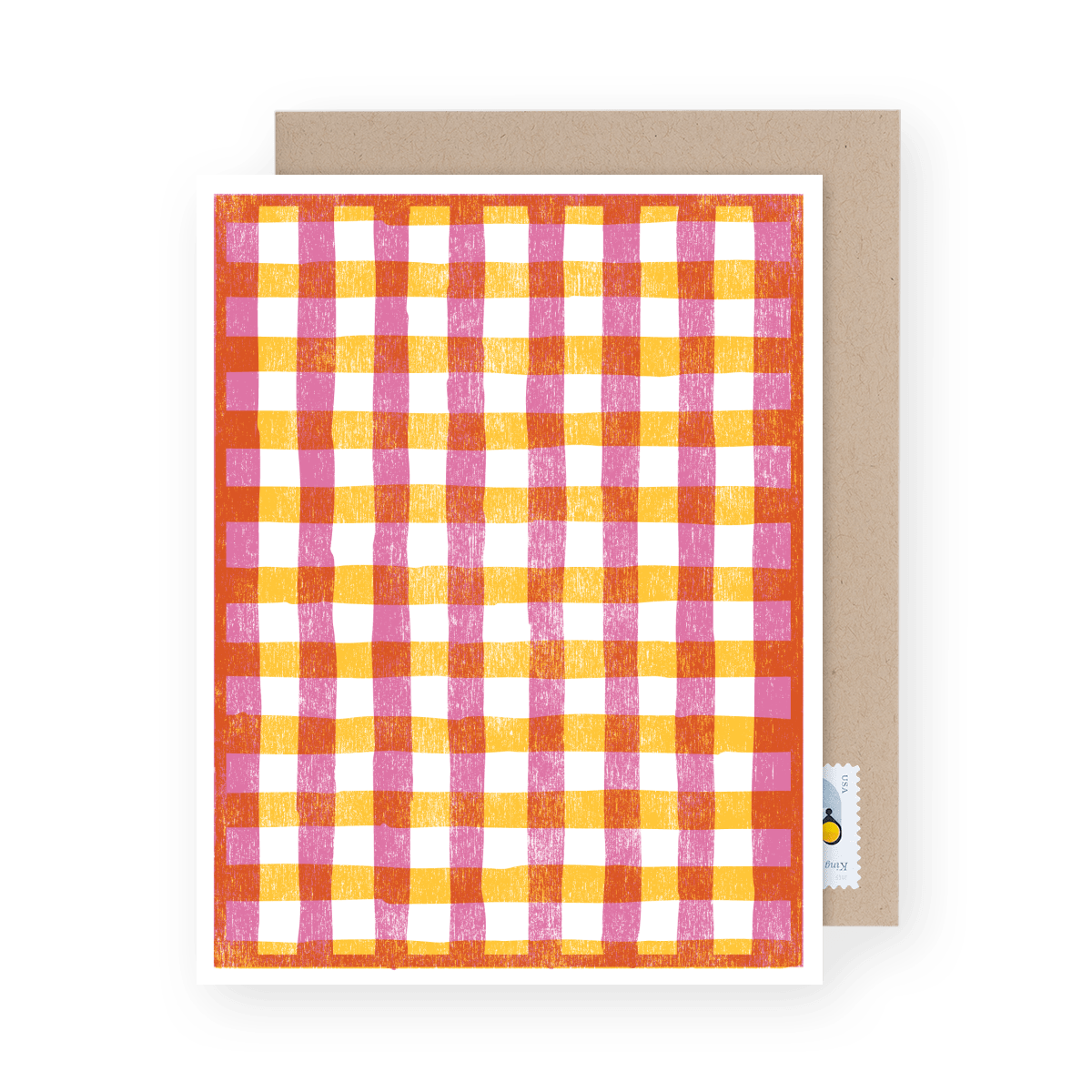 Gingham Pink