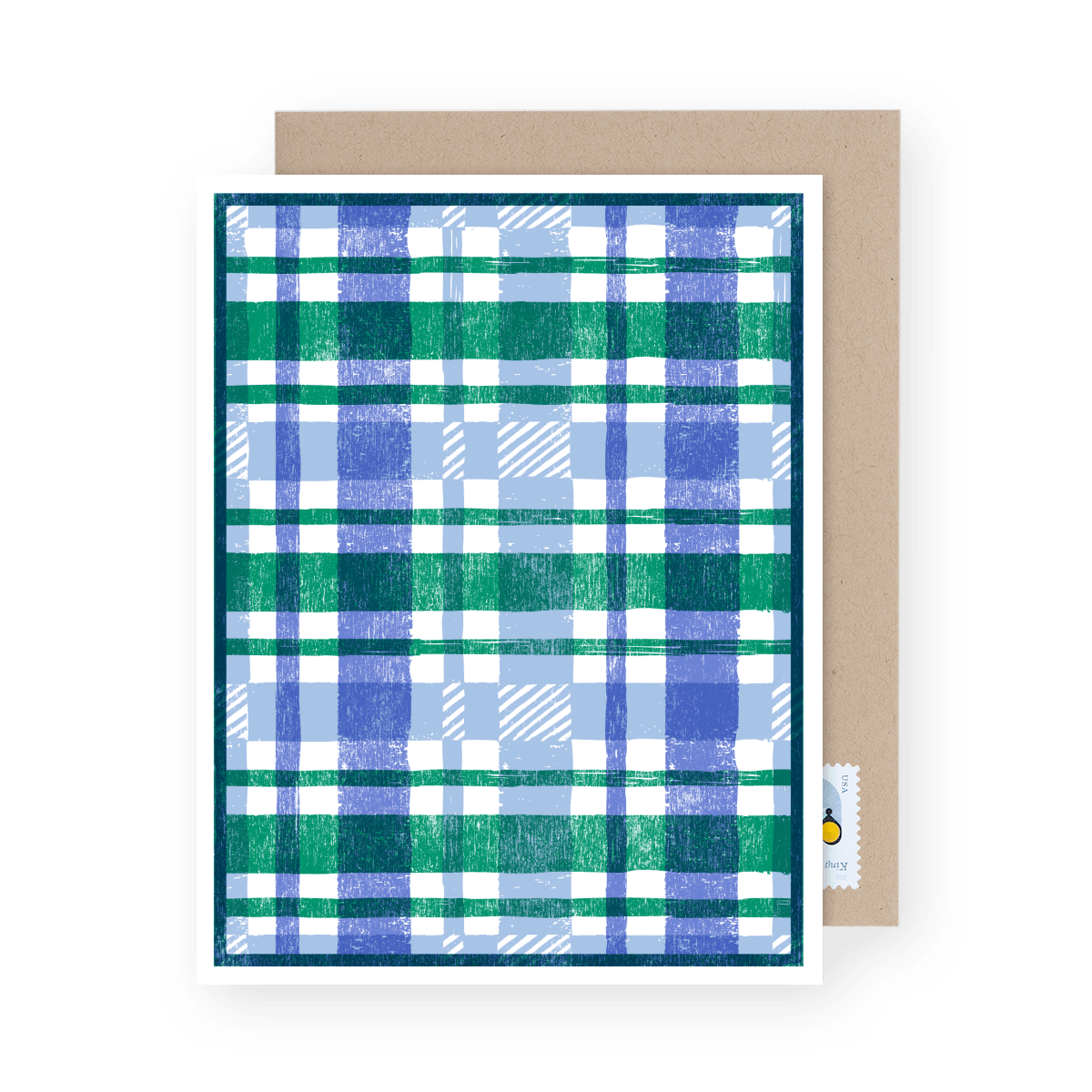Plaid Blue