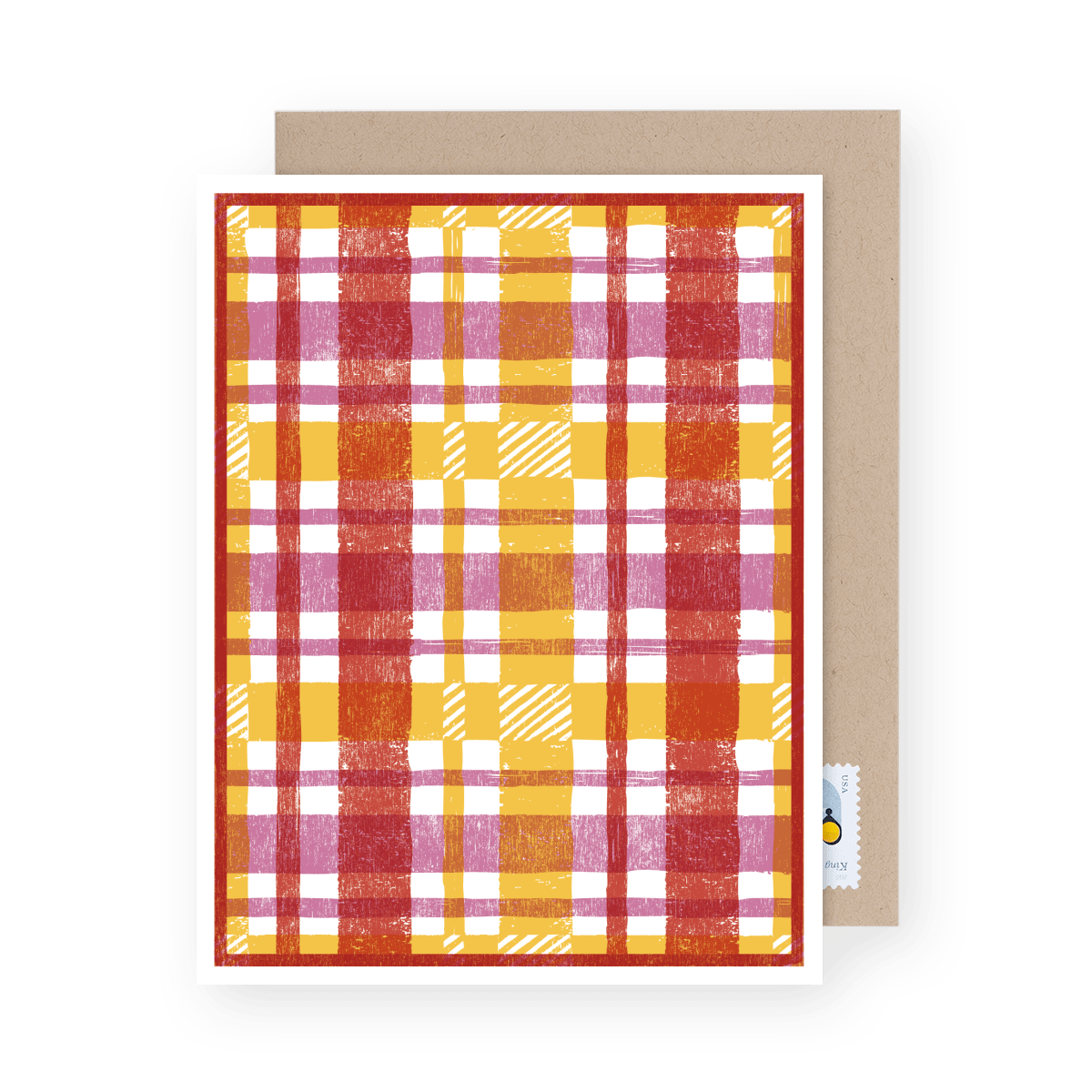 Plaid Pink