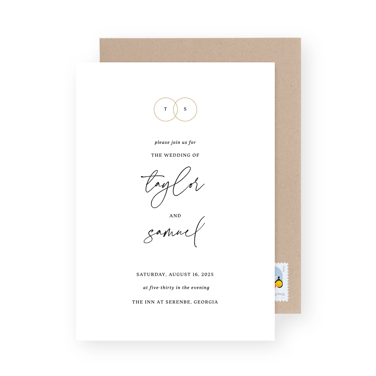 With These Rings Invite