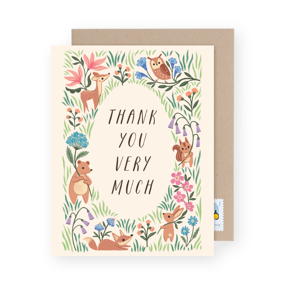 Woodland Friends Thank you 