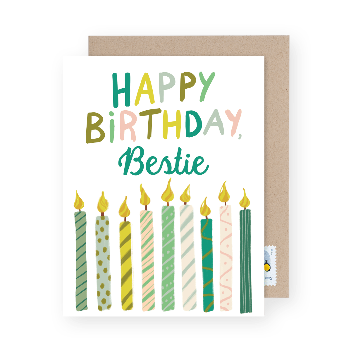 Birthday Candles Bestie
