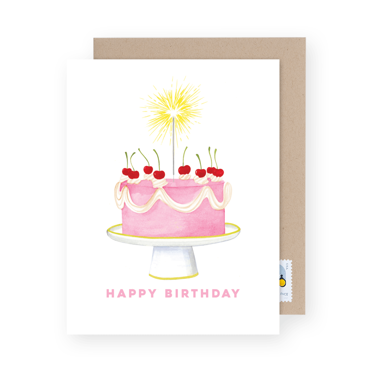 Sparkler Cake Birthday