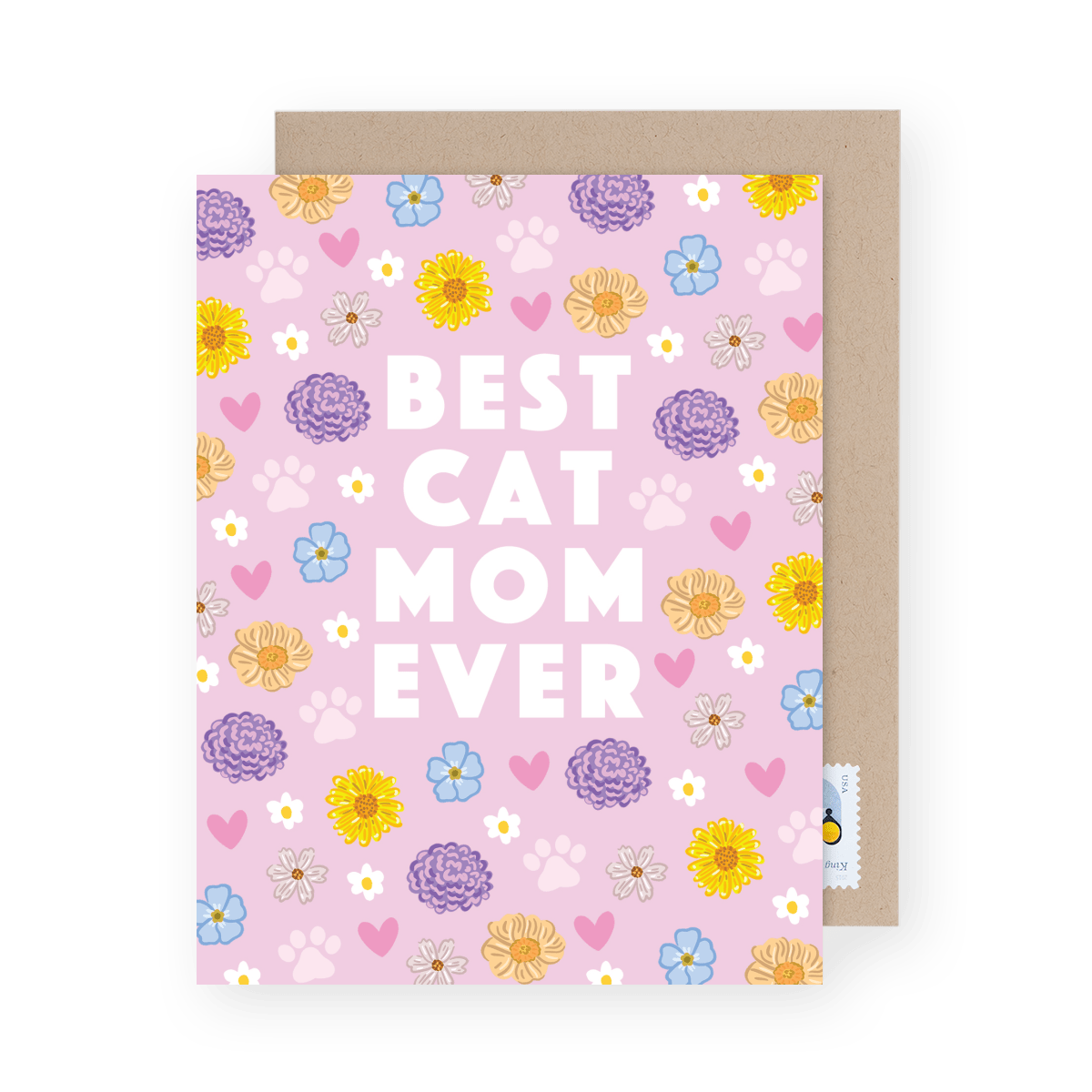 Cat Mom Floral